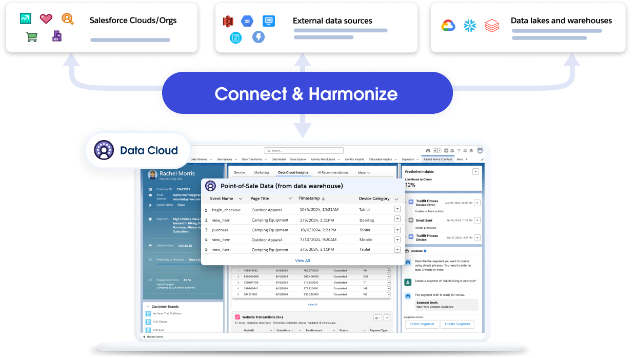 salesforce data