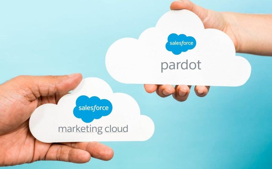 63032e164dfdef0d2139673e Marketing Cloud vs Pardot Featured Image 1210x660